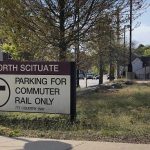 North Scituate T Station Sign
