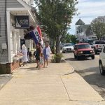 Out of the Blue storefront on Front Street in Scituate, Massachusetts