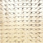 eyeglasses at a store