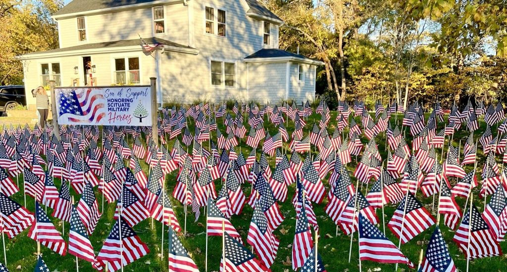 “Sea of Support” field of flags to honor veterans
