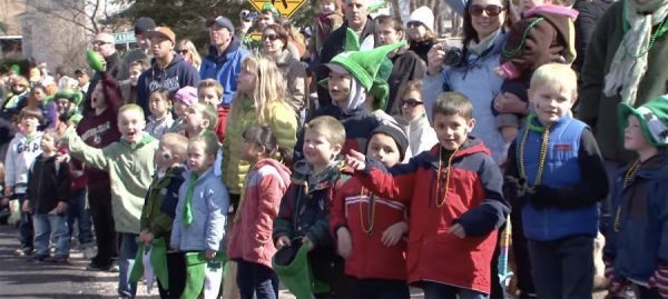 Scituate St. Patrick's Parade spectators