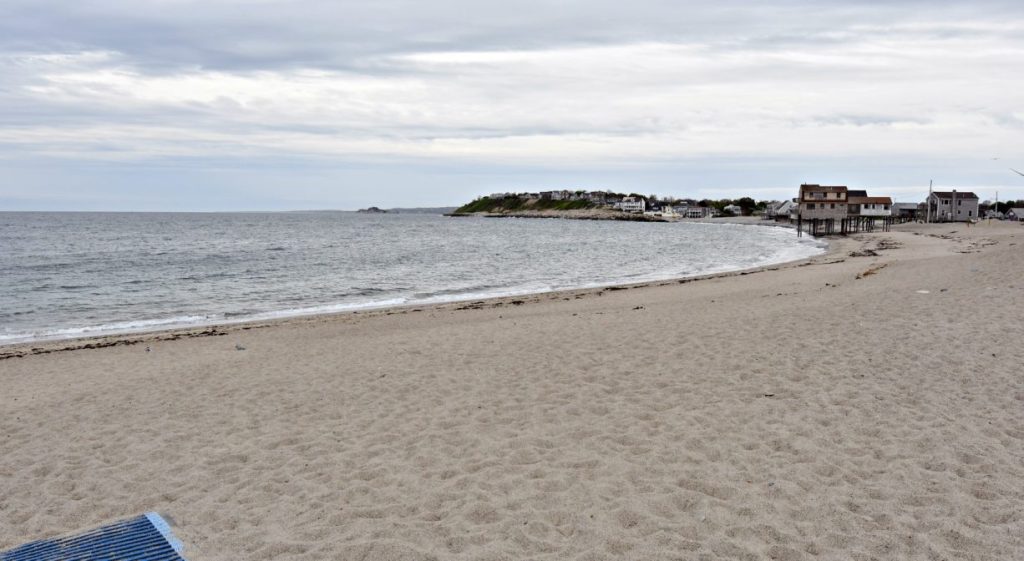peggotty beach on a sunny day